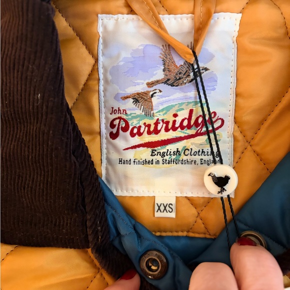 JOHN PARTRIDGE Quilted Mustard Jacket - Picture 3 of 14